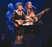 Mary with Roisin O in Vicar Street